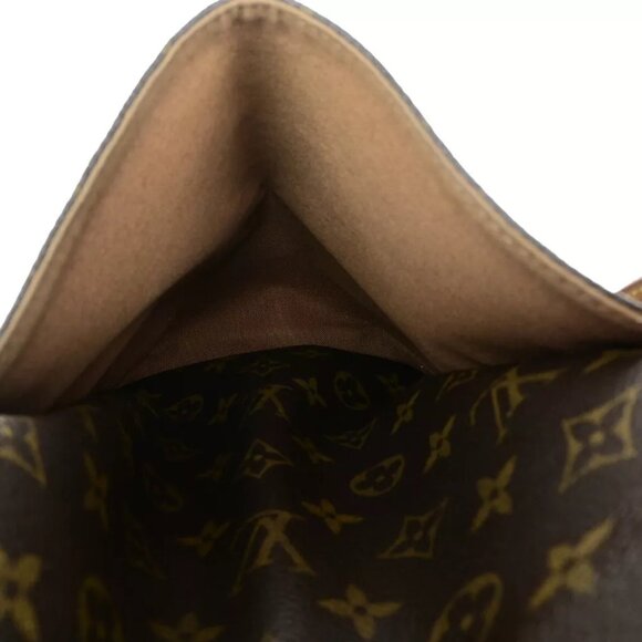 LOUIS VUITTON Logo Totally MM Shoulder Bag Monogram Leather Brown M56689 79YF370 - Picture 13 of 15